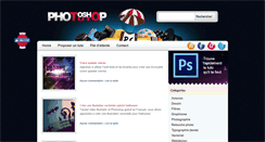 Desktop Screenshot of photoshoptuto.com